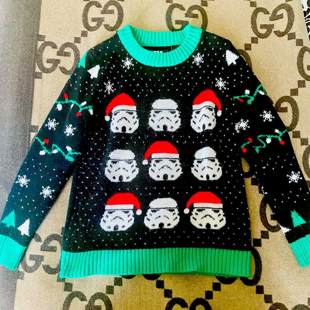 Pre loved StarWars Holiday sweater
